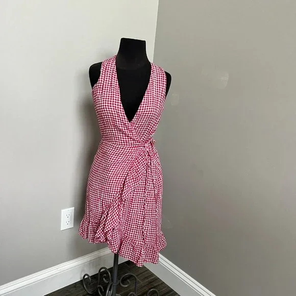 Rails | Dresses | Rails Retro Style Madison Red Gingham Linen Rayon Dress Checkered Ruffle Xs | Poshmark Rails | Dresses | Rails Retro Style Madison Red Gingham Linen Rayon Dress Checkered Ruffle Xs | Poshmark